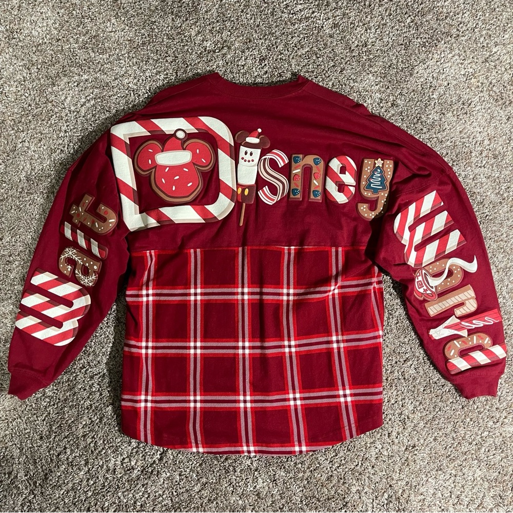 Walt Disney World Spell out Christmas Spirit Jersey - Picture 2 of 5